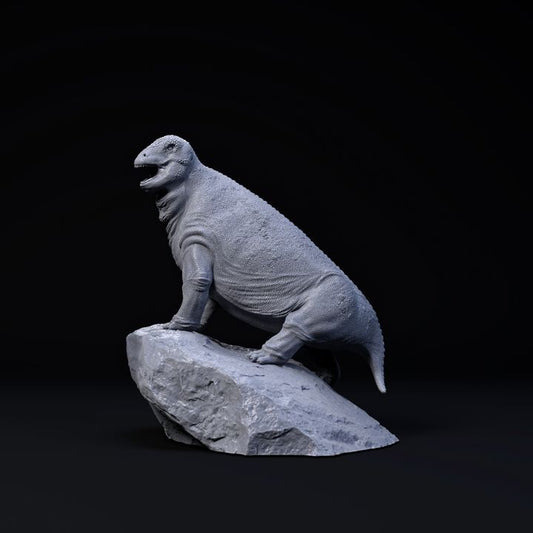 Moschops – Prehistoric Herbivore Builds from 3D Printing