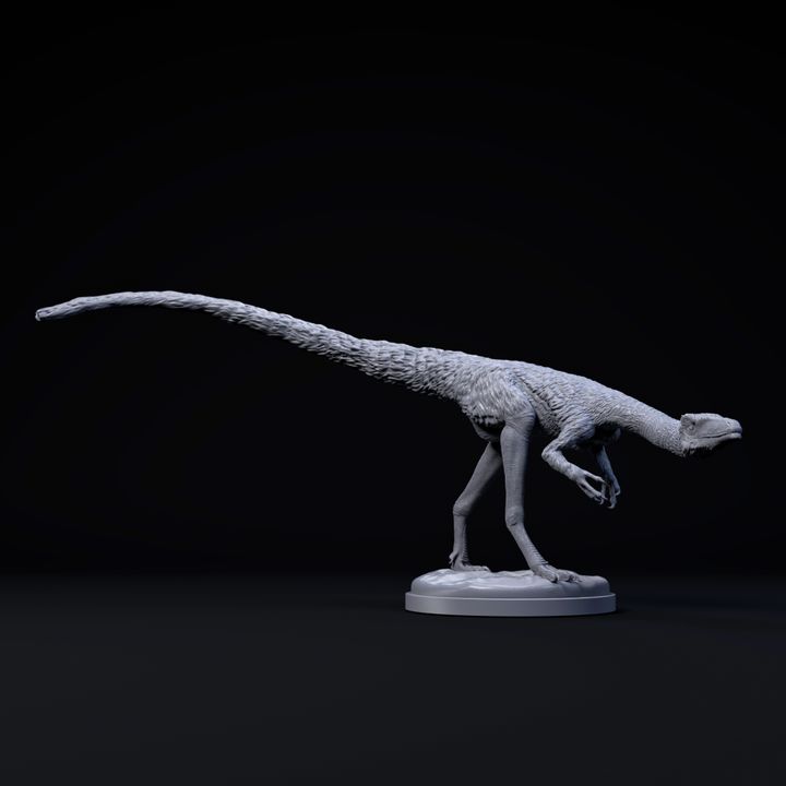 Compsognathus Swiftfoot Builds from 3D Printing