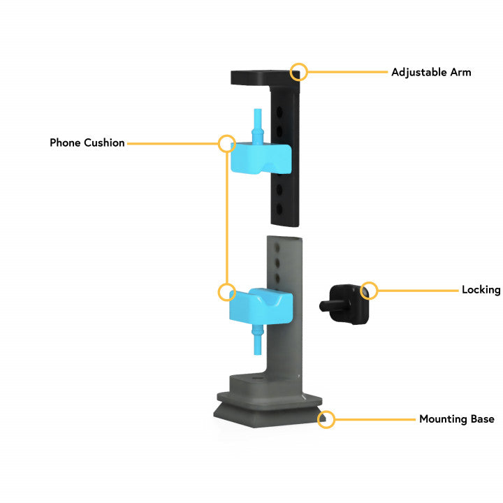 Universal Smartphone Mount Builds from 3D Printing