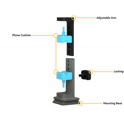 Universal Smartphone Mount Builds from 3D Printing