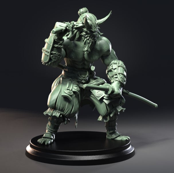 Demon Samurai – Cursed Blade Builds from 3D Printing